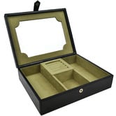 Kundra Medium Leather Jewellery Box