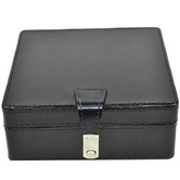 Kundra Leather Square Jewellery Box | Temple & Webster