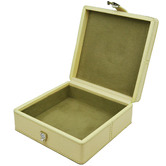 Kundra Leather Square Jewellery Box