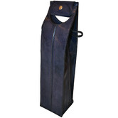 Kundra Blue Novellino Leather Single Wine Carrier