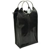 Kundra Mondavi Leather Double Wine Holder