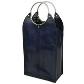 Kundra Mondavi Leather Double Wine Holder