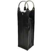 Kundra Mondavi Leather Single Wine Carrier