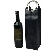 Kundra Mondavi Leather Single Wine Carrier