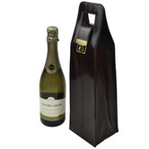 Kundra Musigny Leather Single Wine Carrier