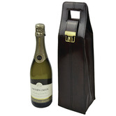 Kundra Musigny Leather Single Wine Carrier