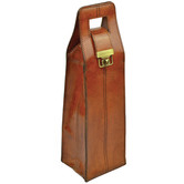 Kundra Musigny Leather Single Wine Carrier