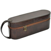 Kundra Margaux Leather Single Wine Carrier