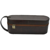 Kundra Margaux Leather Single Wine Carrier