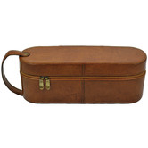 Kundra Margaux Leather Single Wine Carrier