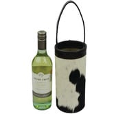 Kundra Zinfandel Leather Single Wine Carrier