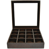 Kundra Melvita 16 Slot Leather Watch Holder