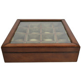 Kundra Melvita 16 Slot Leather Watch Holder