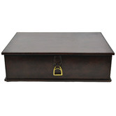 Kundra Leather Document Box with Stirrup