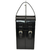 Kundra Turkana Leather Double Wine Bottle Holder