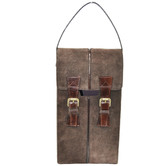 Kundra Toshka Leather Double Wine Bottle Holder