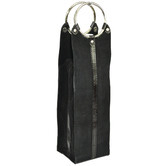 Kundra Chivero Leather Single Wine Bottle Holder