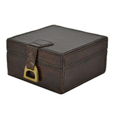 Kundra Buffalo Leather Pin Holder with Stirrup