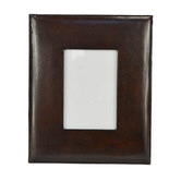 Kundra 4 x 6&quot; Buffalo Leather Photo Frame