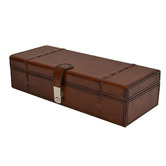 Kundra Tan Leather 3 Watch Box
