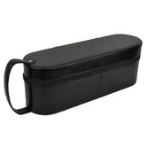 Kundra Black Cow Leather Single Wine Holder