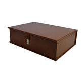 Kundra Tan Leather Document Box