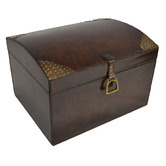 Kundra Tapper Leather Box with Stirrup