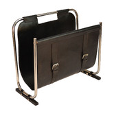 Kundra Leather Magazine Rack