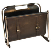 Kundra Leather Magazine Rack