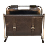 Kundra Leather Magazine Rack