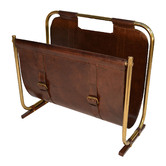 Kundra Leather Magazine Rack