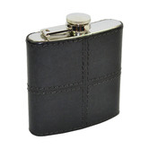 Kundra 177ml Leather Hip Flask
