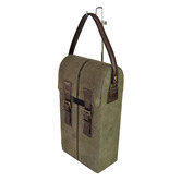 Kundra Leather Double Wine Holder