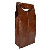 Kundra Leather Double Wine Holder