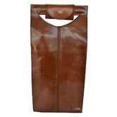 Kundra Leather Double Wine Holder