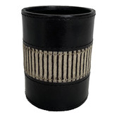 Kundra Brown Leather Pen Holder
