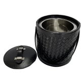 Kundra Leather Ice Bucket