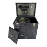Kundra 33cm Leather Drink Trunk