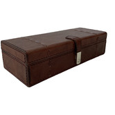 Kundra Brown Leather Watch Box