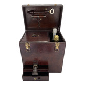 Kundra 33cm Leather Drink Trunk