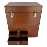 Kundra 33cm Leather Drink Trunk