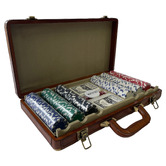 Kundra Genuine Leather Poker Game Set