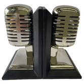 Kundra Equestrian Retro Mic Bookends