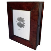 Kundra Decor Genuine Leather Key Holder Box with 4 Hooks
