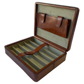 Kundra Tan Bar 5 Slot Cigar Box