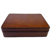 Kundra Tan Bar 4 Slot Cigar Box