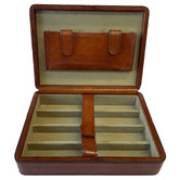 Kundra Tan Bar 4 Slot Cigar Box