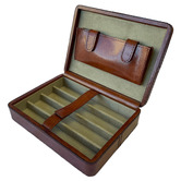 Kundra Tan Bar 4 Slot Cigar Box