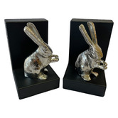 Kundra Equestrian Standing Rabbit Bookends