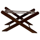 Kundra Tan Leather Luggage Rack